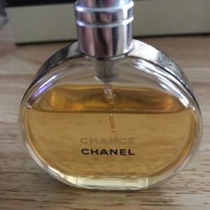 Chanel Chance EDT 1.2oz 80% Full